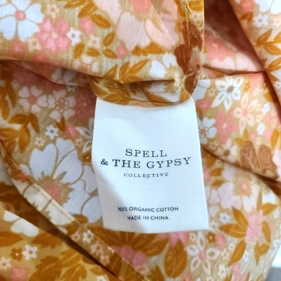 SPELL & THE GYPSY COLLECTIVE Anne Blouse Floral Pecan - Picture 10 of 16